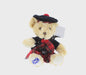 360 rotating video of piper bear showing details of the red tartan kilt, pipes and details 