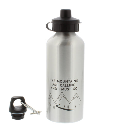 The Mountains are Calling Water Bottle