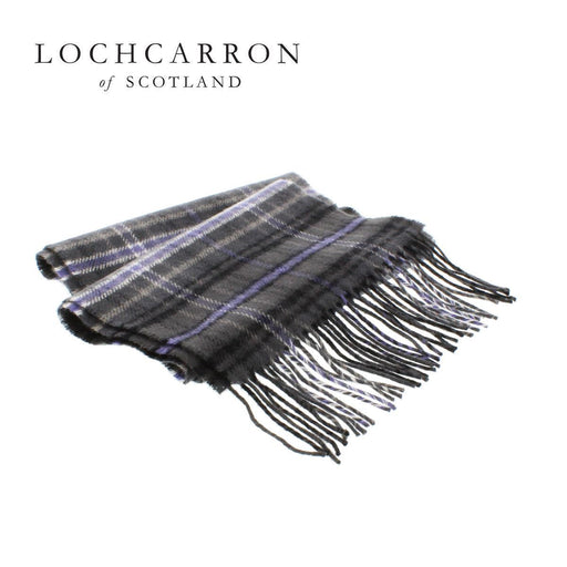 scotland forever antique tartan lambswool scarf shown folded