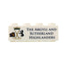 Brick with 'The Argyll and Sutherland Highlanders' text and logo on a white background - Image