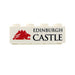 Building block with Edinburgh Castle logo on a white background - Image