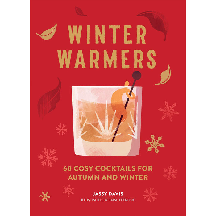 Front cover of the Winter Warmers Book of seasonal cocktail recipes