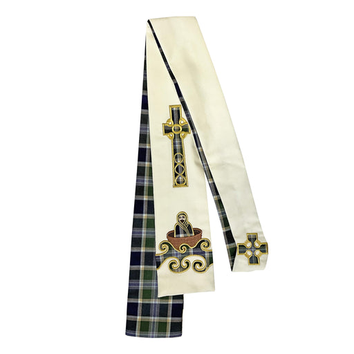 St Martin Cross Embroidered Stole 