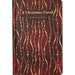 Front cover of Charles Dickens 'A Christmas Carol. A burgundy and red cover features a gold pattern with red baubles. 