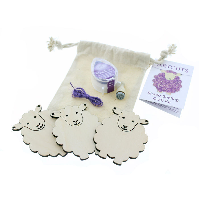 Sheep Bunting Craft Kit