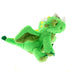 Plush Green dragon on a keyring. 