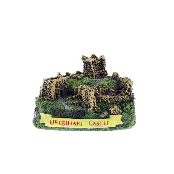 Small Resin model of the grounds of Urquhart Castle. 