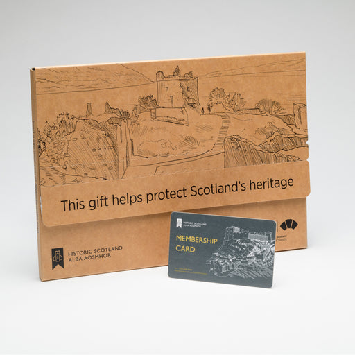 Historic Scotland Membership card and gift presentation envelope