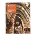 Arbroath Abbey guidebook, front cover features the stone work of the abbey
