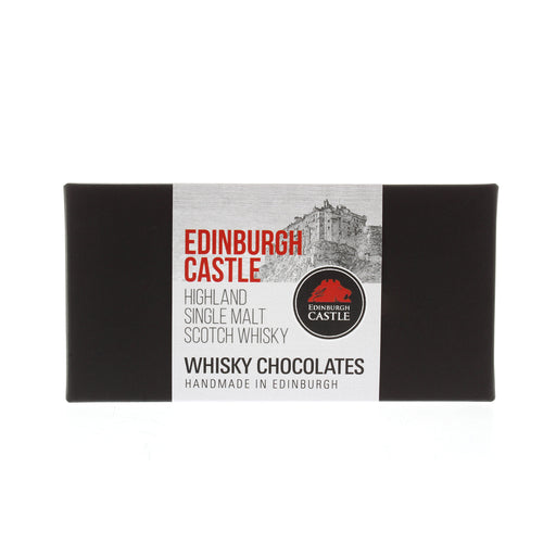 edinburgh castle highland single malt scotch whisky chocolates box