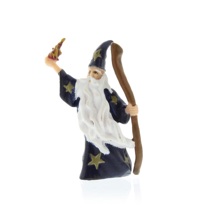 wizard toy with staff and stars on cloak