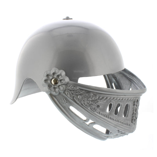 children's knight helmet side view