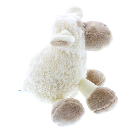 mini sheep soft toy side view