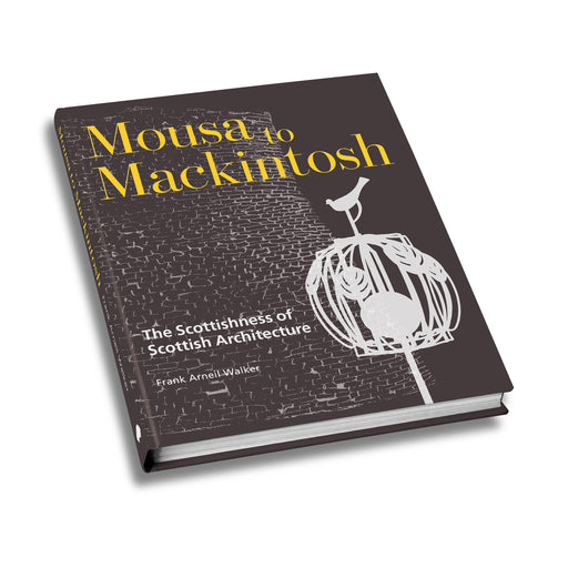mousa to mackintosh book cover shown at an angle hardback book