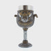 viking goblet 360 rotating view showing ornate design