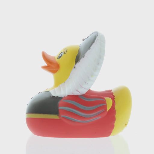 mary queen of scots rubber bath duck rotating 360 degree view