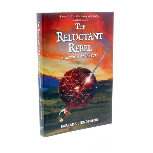 the reluctant rebel book by barbara henderson paperback view of front cover showing spine detail