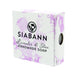 Lavender and Shea Soap Bar wrapped in a thistle printed paper 