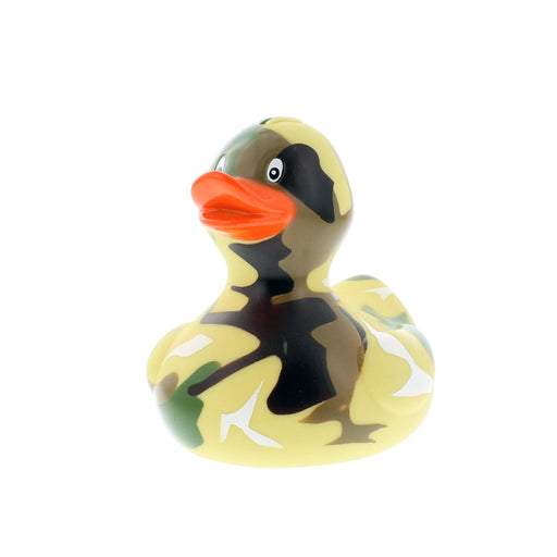 Rubber duck in camouflage print  - Image
