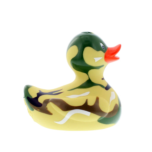 Rubber duck in camouflage print  - Image
