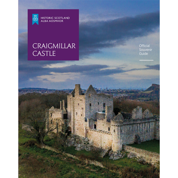 Cover of a souvenir guide for Craigmillar Castle with castle image and Historic Scotland logo. - Image