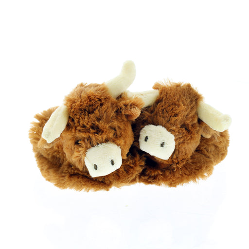 Baby booties in the shape of Highland Cows - Image
