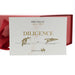 Gift box with 'Hirundine' and 'Diligence' branding on a white background - Image