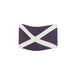 A small rectangular flag magnet featuring the Scottish saltire design. - Image