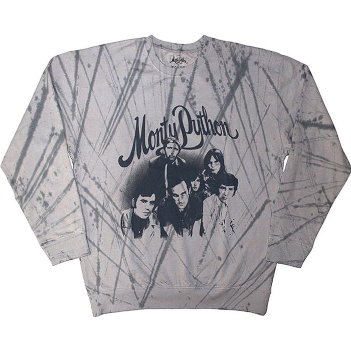 Gray sweatshirt with Monty Python graphic on a white background - Image