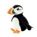 Plush Puffin soft toy against a white background - Image
