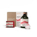 Selection of Wild Raspberry bath and body products with a brown gift box - Image