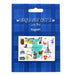 Urquhart Castle Loch Ness magnet packaging with blue plaid design - Image