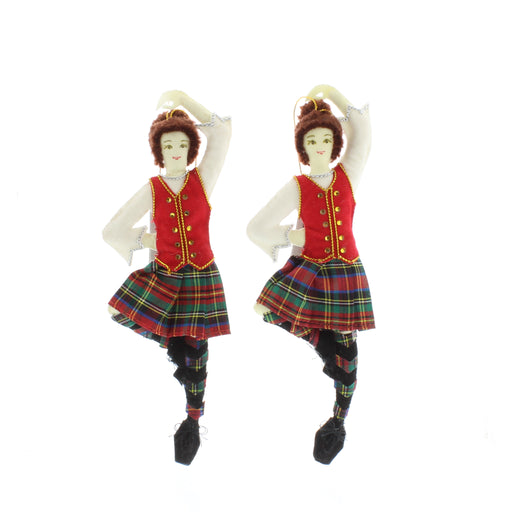 Handmade Scottish Highland Dancer Decoration