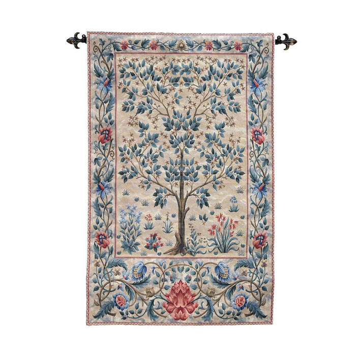 The Tree of life Tapestry, pale, medium
