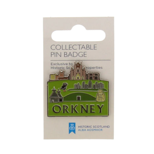 Orkney Scene Pin Badge