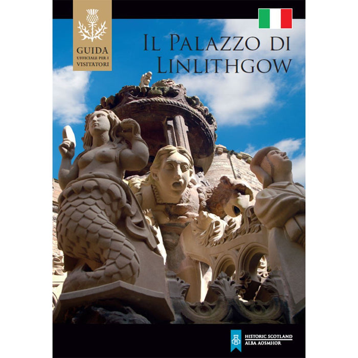 Linlithgow Palace guide leaflet Italian