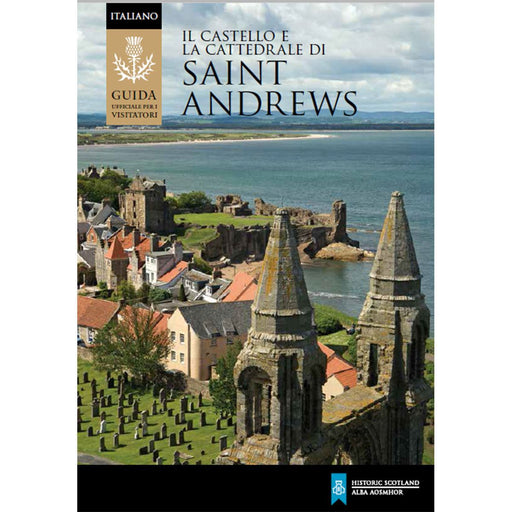 St Andrews Castle and Cathedral guide leaflet Italian