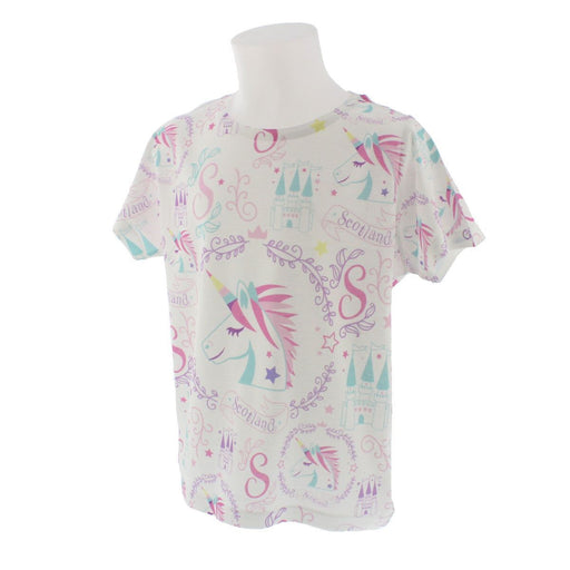Children's Unicorn Pattern T-Shirt