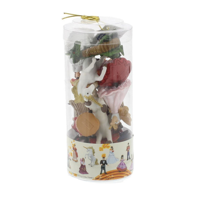 Enchanted World Figurine Set shown in clear tube packaging
