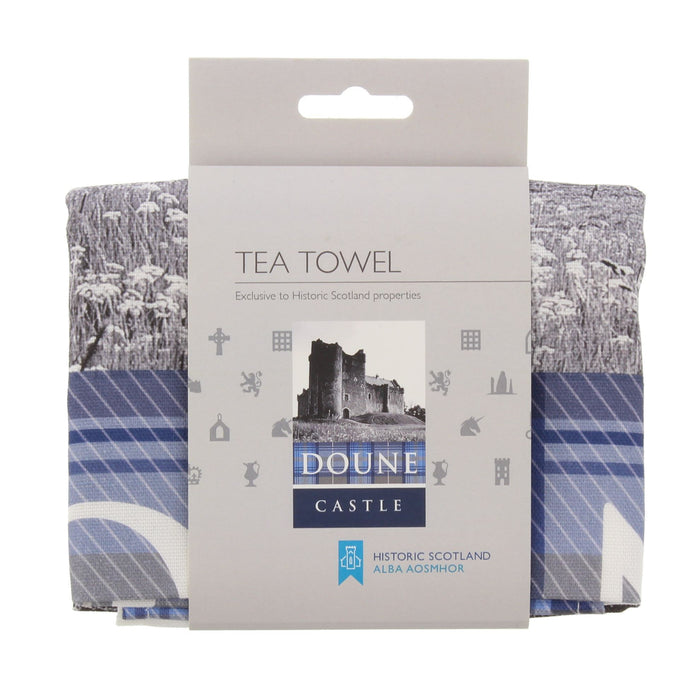 Exclusive Doune Castle tea towel