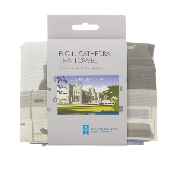 Elgin Cathedral tea towel