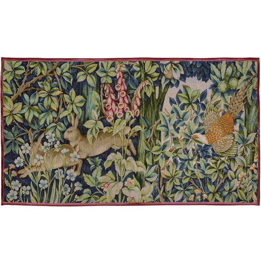 The Woodland Rabbits and Pheasant Tapestry