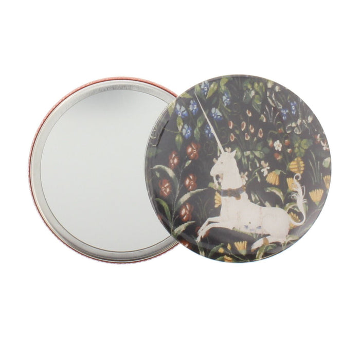 Stirling Tapestry Button Mirror