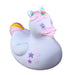 Unicorn Duck bath toy