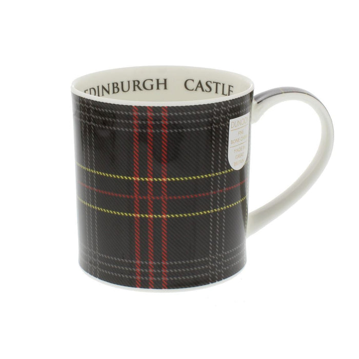 Edinburgh Castle Tartan Mug