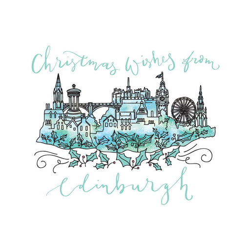 Edinburgh Castle Christmas cards