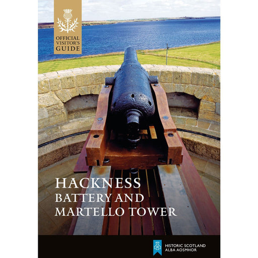 Hackness Battery and Martello Tower guide leaflet showing a cannon on the front cover