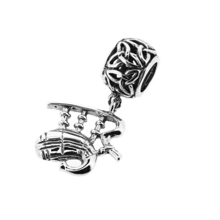Sterling Silver Bagpipes Charm