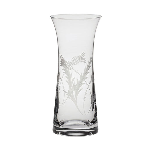 Flower of Scotland Glass Vase