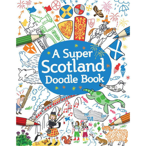 Super Scotland Doodle Book